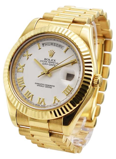 used rolex presidential day